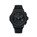 Chronograph 43 – All Black Dial | Ceramic Case & Rubber Strap