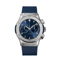 Chronograph 42 – Blue Dial | Titanium Case & Rubber Strap