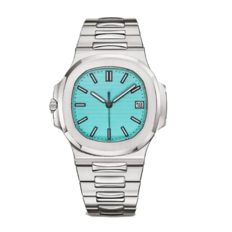 Integrated Classic 40 – Tiffany Blue Dial | Steel Bracelet & Horizontal Texture