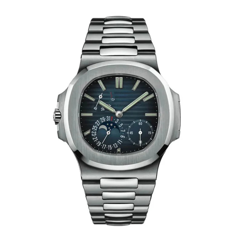 Integrated Complication 40 – Blue Dial | Steel Bracelet & Multi-Function Display