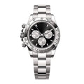 Racing Chronograph 40 – Black Dial | Silver Tone Case & Tachymeter Bezel