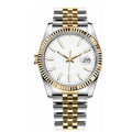 Classic 36 – Champagne Dial | Steel & Gold Tone Jubilee Bracelet & Fluted Bezel