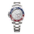 Dual Time 40 – Meteorite Dial | Steel Bracelet & Ceramic 24H Bezel